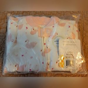 Burt's Bees footed pajamas